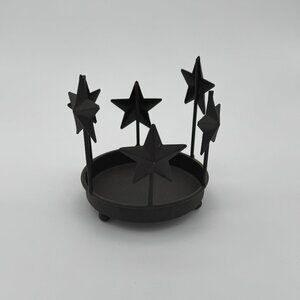 Yankee Candle Metal Jar Candle Holder Stars